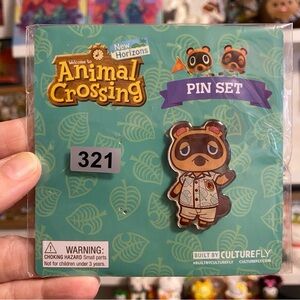 Animal Crossing New Horizons Tom Nook Pin